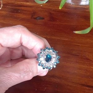 London blue topaz ring